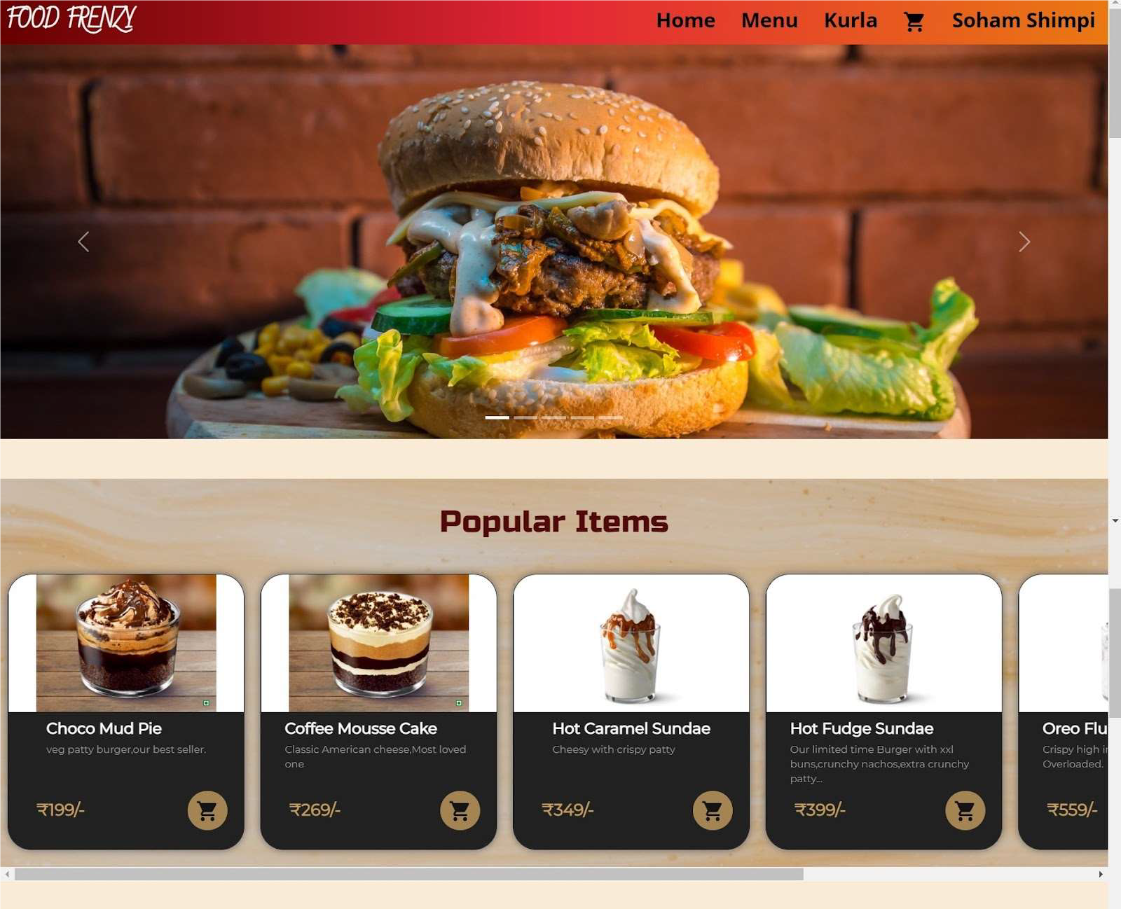 Food Ordering System