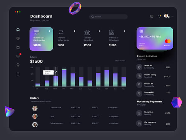 Financial Dashboard